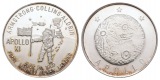Linnartz RAUMFAHRT - Silbermedaille 1969, 29,50/fein, PP