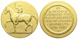 Medaille 1930, vergoldet; 55,68 g, Ø 55 mm