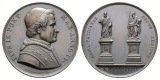 Linnartz Vatikan, Pius IX. Bronzemed. 1847, von Girometti, 44 ...