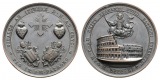 Linnartz Vatikan, Pius IX. Bronzemed. 1851, von Zaccagnini, 37...