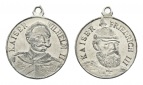 Medaille o.J., Zink; tragbar, 3,72 g, Ø 27 mm