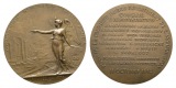 Frankreich, Medaille 1912; Bronze, 95,47 g, Ø 58 mm