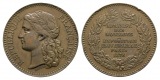 Frankreich, Bronzemedaille 1878; 15,51 g, Ø 30 mm