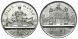 Frankreich, Zinnmedaille 1872; 52,81 g, Ø 50 mm
