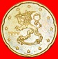 + ZWEI SCHWERTER (1999-2006): FINNLAND ★ 20 EURO CENTS 1999 ...
