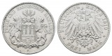 Linnartz KAISERREICH Hamburg 3 Mark 1910 J ss