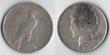 USA  1 Dollar  1923  Peace Dollar    FM-Frankfurt    Feinsilbe...