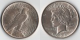 USA  1 Dollar  1922  Peace Dollar    FM-Frankfurt    Feinsilbe...