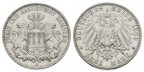 Linnartz KAISERREICH Hamburg 3 Mark 1909 J ss