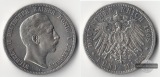 Preussen Kaiserreich  5 Mark  1908 A  Wilhelm II. 1888-1918  F...