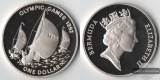 Bermuda  1 Dollar  1992  Olympics - Sailboats    FM-Frankfurt ...