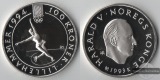 Norwegen  100 Kronen  1993    1994 Olympics   FM-Frankfurt  Fe...