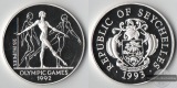 Seychellen  25 Rupien  1993 - Olympic Games   FM-Frankfurt   F...