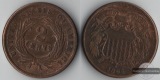 USA  Two Cents 1864     FM-Frankfurt