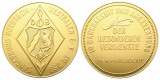 Nordrhein-Westfalen - Sängerbund; vergoldete Bronzemedaille o...