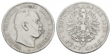 Linnartz KAISERREICH Preussen Wilhelm I. 5 Mark 1876 A ss