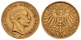 3,58 g Feingold. Wilhelm II. (1888 - 1918)