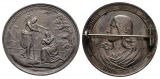 Linnartz Religion, Silberne Taufmedaille o.J. um 1850(v. Drent...