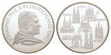 Linnartz Vatikan, Johannes Paul II., Silbermedaille 1980, 35 m...