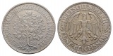 Linnartz Weimarer Republik 5 Mark 1929 A Eichbaum vz +