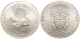 119,87 g Feinsilber. Simon Bolivar