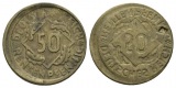 Weimarer Republik, 50 Rentenpfennig, Fehlpfägung - Incuse