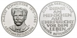 Linnartz Albert Schweitzer Silbermedaille 1965 (Kapiz) 2.Rettu...