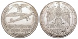 Linnartz 2. Weltkrieg Silbermedaille, Kurzstartflugzeug - Fies...