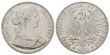 Linnartz Frankfurt Doppelter Vereinstaler 1861 ss