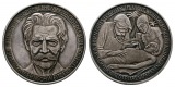 Linnartz Albert Schweitzer Silbermedaille o.J. (Holl) Patina v...