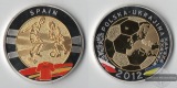 Deutschland,  Medaille Fußball EM 2012  FM-Frankfurt