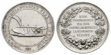 Linnartz Bayern silberne Preismedaille (ca.1870) Landwirtschaf...