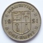 Mauritius 1 Rupie Rupee 1951