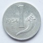 Italien 1 Lira 1954 Alu