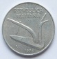 Italien 10 Lire 1974 Alu