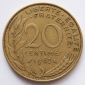 Frankreich 20 Centimes 1962