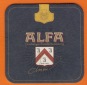 Bierdeckel Alfa Bier aus der Niederlande