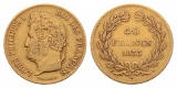 Linnartz FRANKREICH, Louis Philippe, 40 Francs 1833 A, 12,90/9...