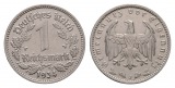 Linnartz Weimarer Republik 1 Reichsmark 1934 J, vz