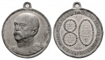 Linnartz Bismarck, Tragbare Zinnmedaille 1895 (Drentwett), Ben...