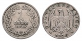 Linnartz Weimarer Republik 1 Reichsmark 1926 A ss