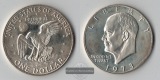 USA  1 Dollar  1973 S   Eisenhower Dollar    FM-Frankfurt  Fei...