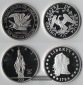 USA, Medaille Replika Lot Billion Dollarprobe, Silver Flowing ...