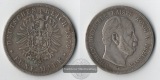 Preussen, Kaiserreich  5 Mark  1876 B  Wilhelm I. 1861-1888   ...