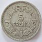 Frankreich 5 Francs 1947