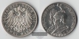 Preussen, Kaiserreich 2 Mark  1901 A 200. Jahrestag des König...
