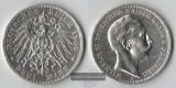 Preussen, Kaiserreich  3 Mark  1908 A  Wilhelm II. 1888-1918  ...