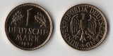 Deutschland 1 DM Kursmünzen (vergoldet)  FM-Frankfurt