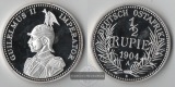 Replika Deutsch-Ostafrika 1/2 Rupie 1904 A FM-Frankfurt