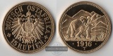 Replika Deutsch-Ostafrika 15 Rupien 1916 T FM-Frankfurt